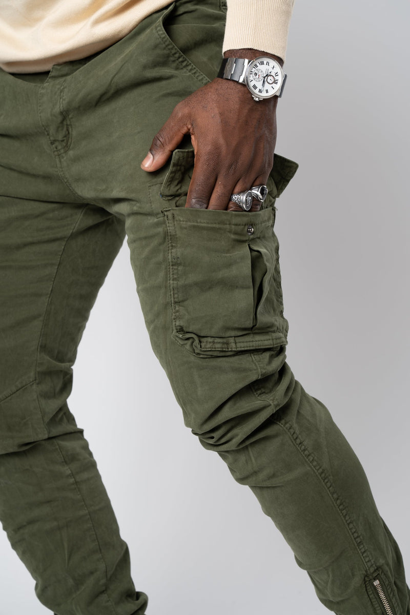 CARGO PANTS MG IN GREEN