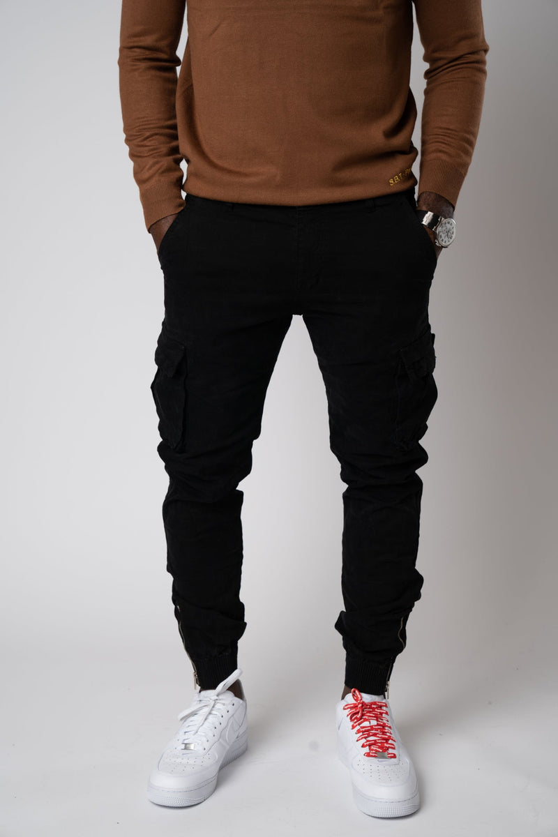 CARGO PANTS MG IN BLACK